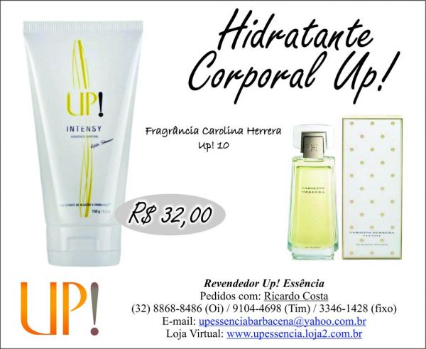 Hidratante Corporal Intensity fragrância Carolina Herrera